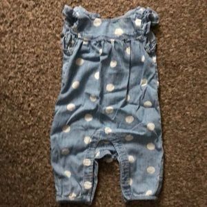 Baby Gap jean romper